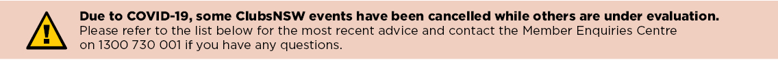 COVID Events Alert COVID Events Alert