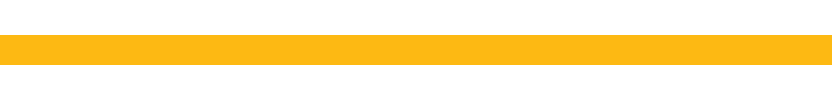 A yellow horizontal stripe on a white background.